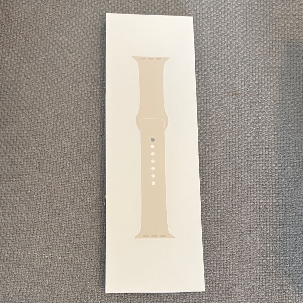 Apple Watch Starlight Sport Band NWT 40MM SM/MD